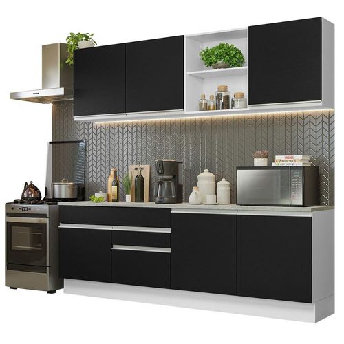 Cocina Modular Glamy 240 cm BN Madesa 06