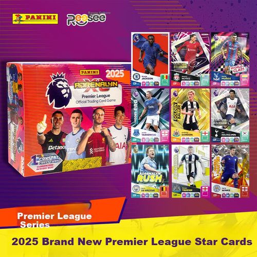 Paquete de cartas coleccionables PANINI Adrenalyn XL Premier League 2025