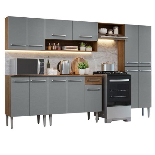 Cocina Modular Emilly 293 cm MG Madesa 03