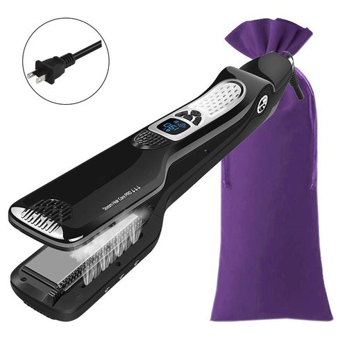 Planchas de Vapor de 5 Temperaturas TitaniumSteamBlack MXTWU-004 Plancha de Ceramica Bonitas