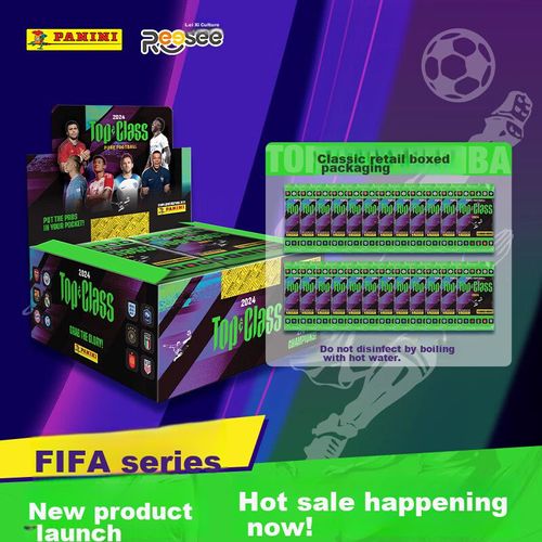 Tarjeta de Estrellas de Fútbol PANINI TOPCLASS 2024 Caja
