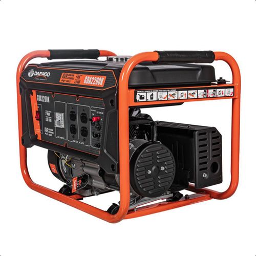 DAEWOO - Generador a Gasolina 2.5 Kw Potencia 212 cc
