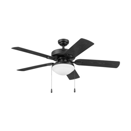 Coolfan Ventilador de Techo de 52 Pulgadas con Luz y 5 Aspas con Control de Cadena Apto para Exterior