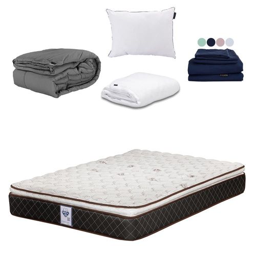 Colchón Mat Spring Air Minesota+One+Cloud+Softy+Homy CZD