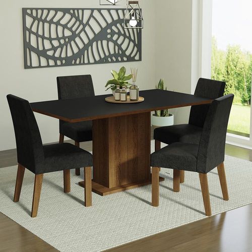 Juego de Comedor Mesa + 4 Sillas Oxford Madesa