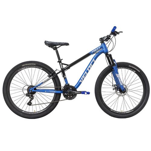 Bicicleta Veloci Riot Rodada 26 Azul De Montaña