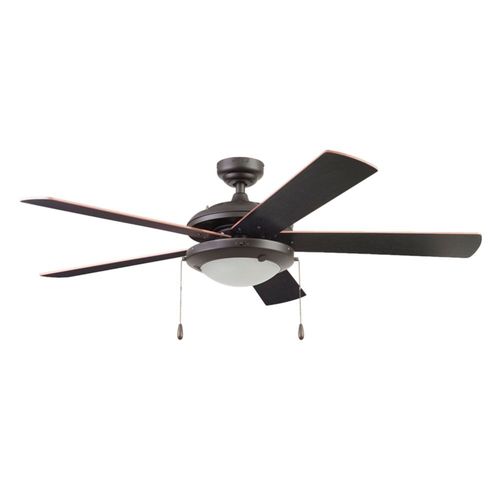 Coolfan Ventilador de Techo de 52 Pulgadas con 5 Aspas Reversibles y Control Cadena, Modelo Vendaval