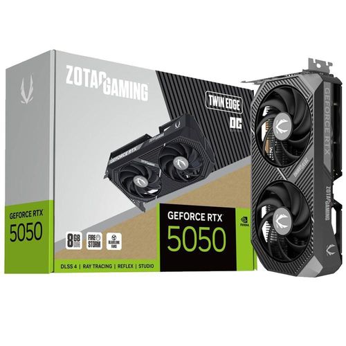 Tarjeta de video zotac gaming rtx 5050 8gb gddr6