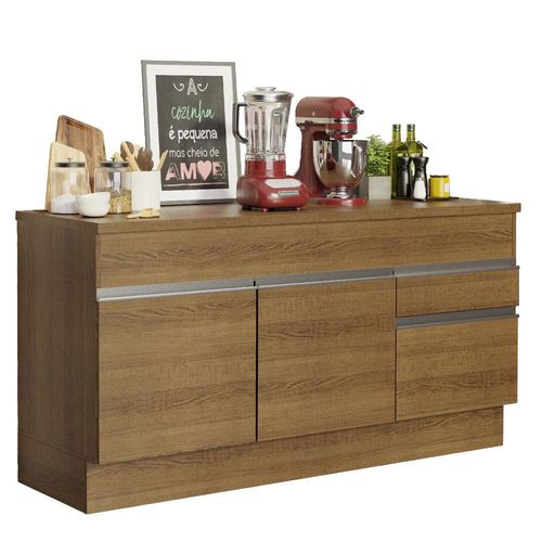 Gabinete Bajo Bufetera Glamy 150cm Madesa MM