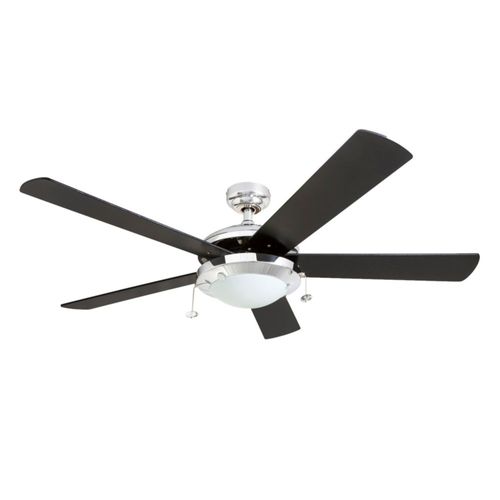 Coolfan Ventilador de Techo de 52 Pulgadas con 5 Aspas Reversibles y Control Cadena, Modelo Vendaval