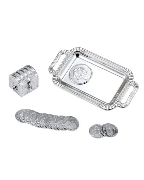 Arras de Plata Platinada, #19 de Virgen de Guadalupe de Cuerpo Completo