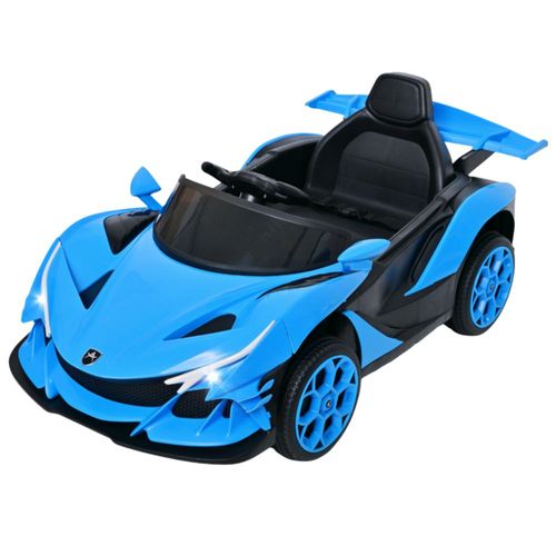 Carro Montable Eléctrico De Niños B011 Apollo Con Sonido Azul