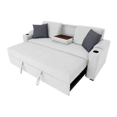 Sofá Cama Easy Living Gris Claro