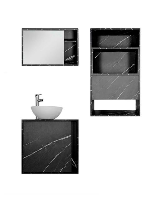 Combo De Gabinetes CHICAGO Para Baño.