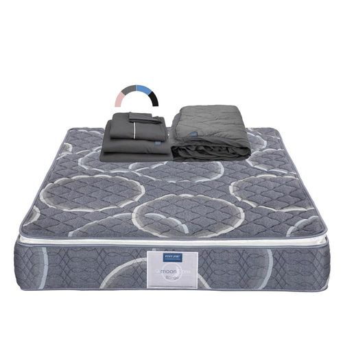 Colchón King Size Restonic Bongo + Protector Lux + Sábanas Royal RGH