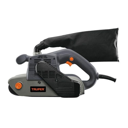 AM3K te ofrece una lijadora marca Truper, modelo LIBA-4X24N3, de 1200W, banda 4x24", ideal para trabajo industrial.