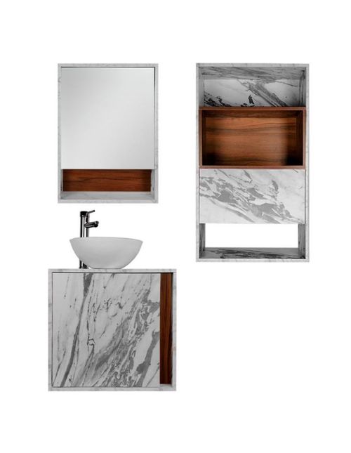 Combo De Gabinetes MONTREAL Para Baño.