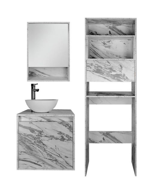 Combo De Gabinetes CASABLANCA Para Baño.