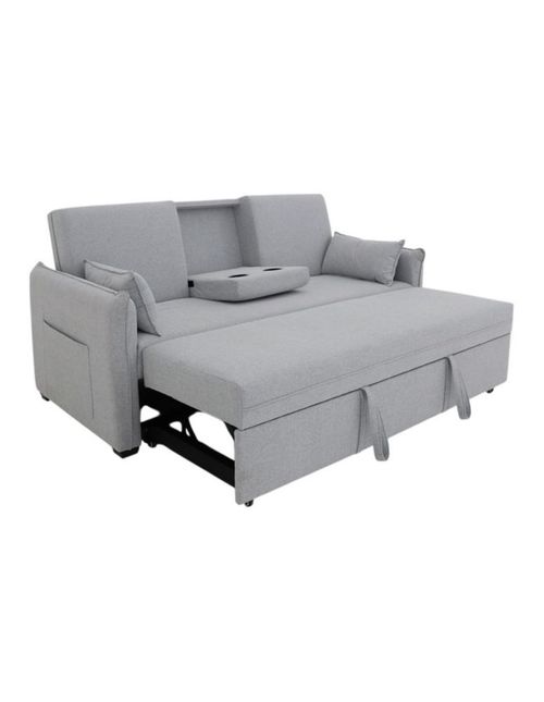 Sofá Cama Easy Living Roco Gris Claro