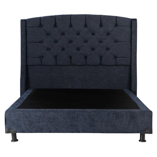 Cabecera Matrimonial Rogga Sitka Azul+ Box RGH