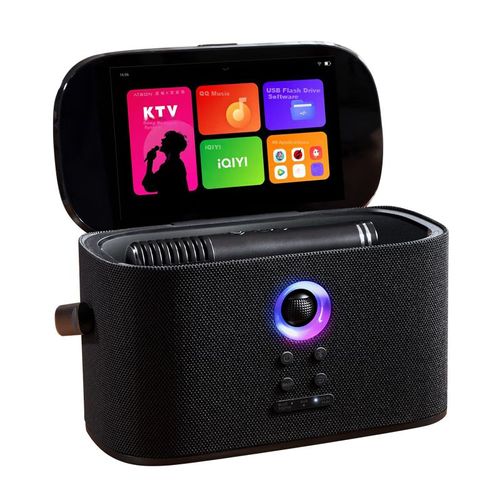 Bocina Karaoke Ason K30 Pantalla Táctil Bluetooth Portátil