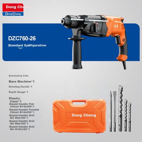 Martillo Eléctrico Dongcheng Dzc760-26 760W 220V