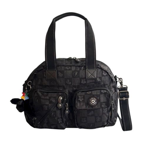 Bolsa Crossbody Kipling Defea Edición Especial Harry Potter Gris Oscuro