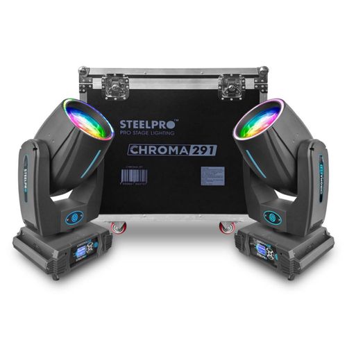 Case 2 Cabezas Moviles CHROMA-291 STEELPRO