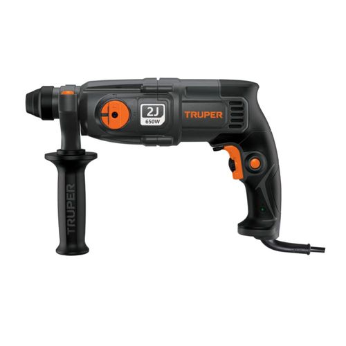 AM3K ofrece Rotomartillo Truper ROEL‑20N, 2 J con portabrocas SDS Plus. Ideal para perforar concreto y trabajos pesados con control profesional