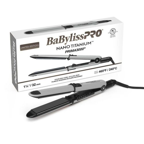 Plancha Profesional BaBylissPRO Nano Titanium Prima 3000 Gris