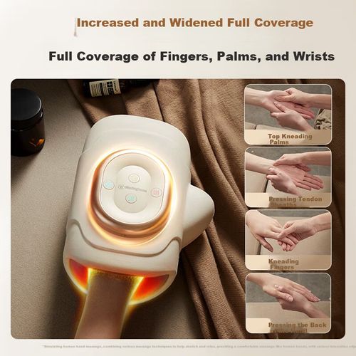 Masajeador Westinghouse Wcm-Sr3 3 Modos Albaricoque Terapia Calor Manos