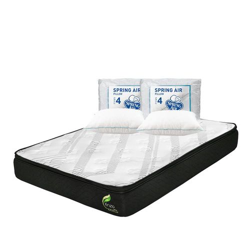 Colchón King Size Restonic Enzo + 2 Almohadas Osos TRY