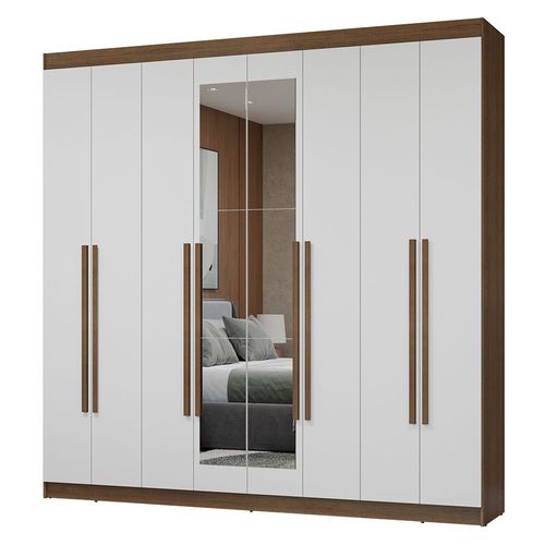 Ropero Closet Madesa Venus 8 Puertas 2 Espejos 216cm MB 02