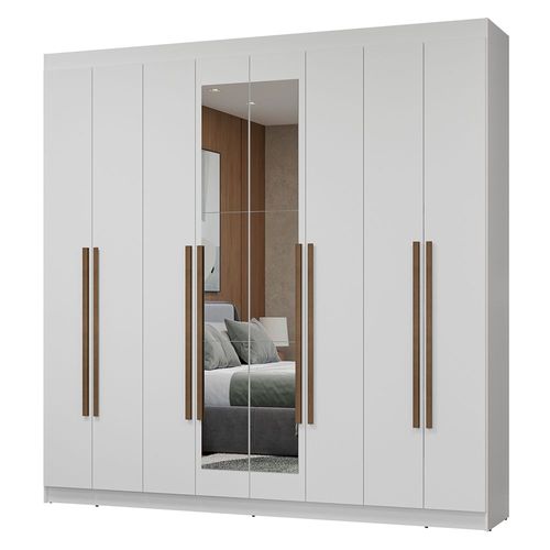 Ropero Closet Madesa Venus 8 Puertas 2 Espejos 216cm BB 02