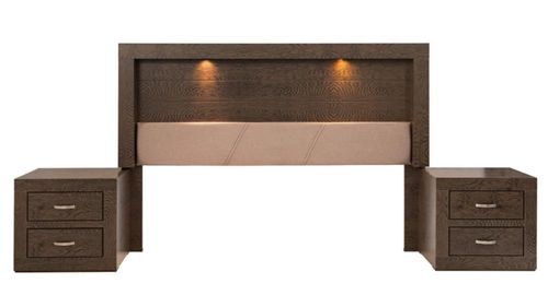 Recamara KS 3 Piezas Valentina Capuchino Kessa Muebles