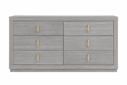 Comoda Cajonera Auma Gris Kessa Muebles