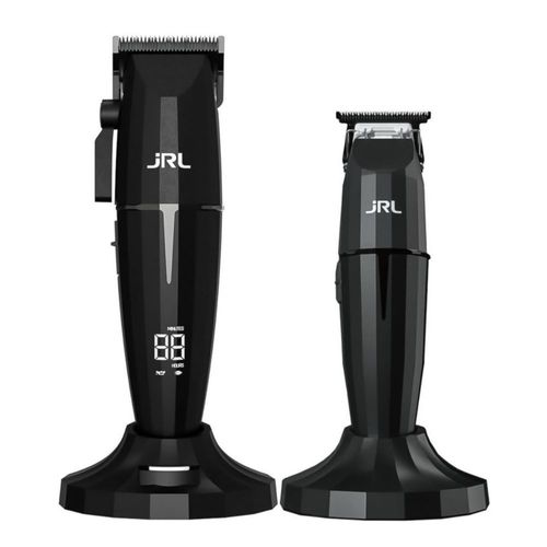 Combo Profesional JRL Onyx — Clipper y Trimmer inalámbricos de alto desempeño