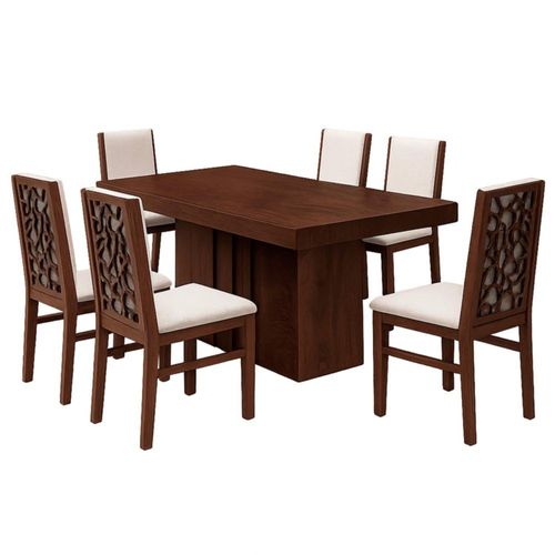 Comedor 6 Sillas Rory Nogal Kessa Muebles