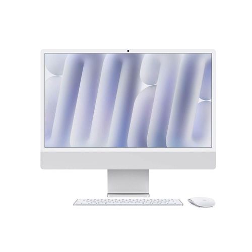 Apple iMac ALL-IN-ONE M3 - SSD de 256 GB 8 GB - 24" (4480x2520) 4.5K RETINA - MacOS - Teclado y Mouse en español  - color plata