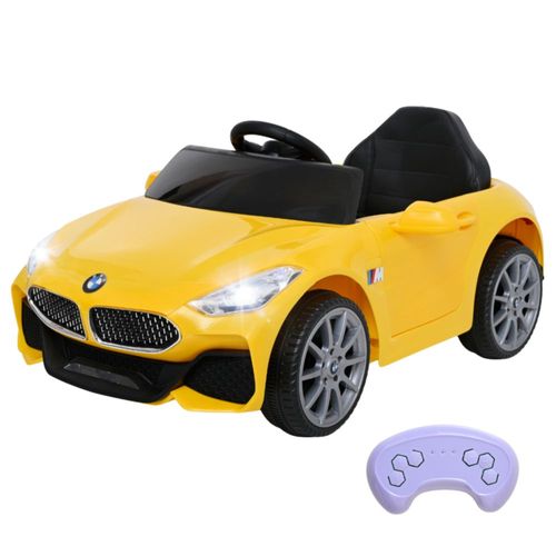 Carro Eléctrico B006 Bmw Montable Tactopiel Llanta Eva Amarillo