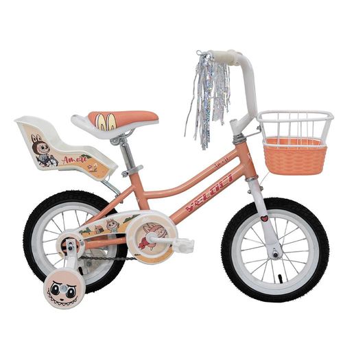 Bicicleta Veloci Amore Rodada 12 Rosa Infantil
