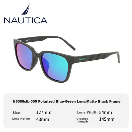 Lentes de Sol NAUTICA N6008SLB Polarizados Negro Mate Unisex