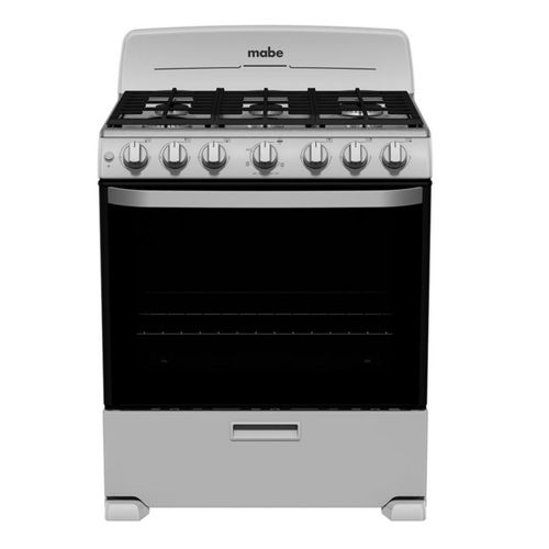 Estufa de Piso 76 cm (30 pulgadas) Plata Mercury Mabe - EM7646BSIS2