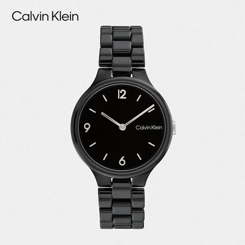 Reloj Calvin Klein Link Cerámica Para Mujer