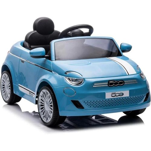 Carro Eléctrico Para Niños Prinsel Fiat 500 Montable 6v Azul