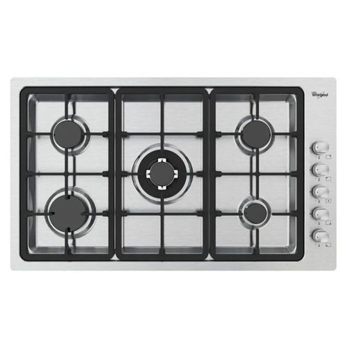 Parrilla Gas Whirlpool WP3550S 86 cm 5 Quemadores Acero
