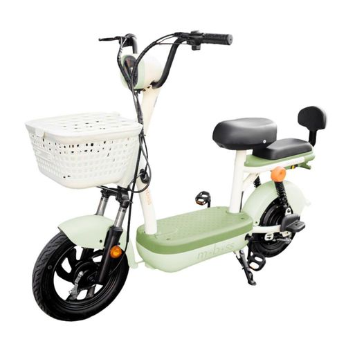 Moboss Bicicleta Electrica para Adultos Bicimoto Electrica Potencia Maxima del Motor 350 W Bateria 48V 12AH Verde