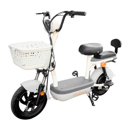 Moboss Bicicleta Electrica para Adultos Bicimoto Electrica Potencia Maxima del Motor 350 W Bateria 48V 12AH Gris