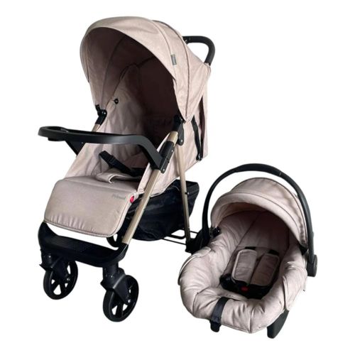 Carriola Para Bebé Prinsel Portofino Lx Con Portabebé Beige