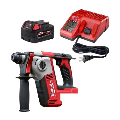 Rotomartillo Sds Plus De 5/8 M18 Fuel Herr Milwaukee 2612-20 + Kit de inicio M18 48-59-1850  MILWAUKEE
